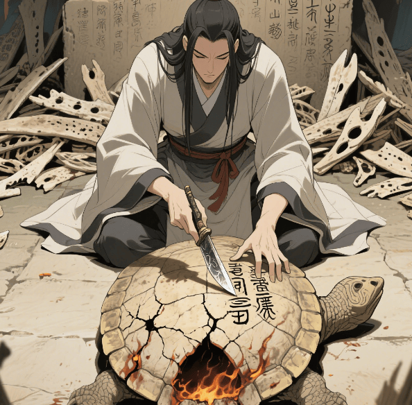 龟甲算命 龟壳占卜六爻