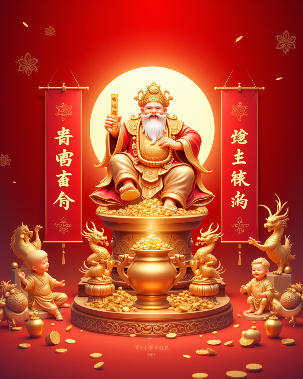 财神解梦 字花解梦书字花书