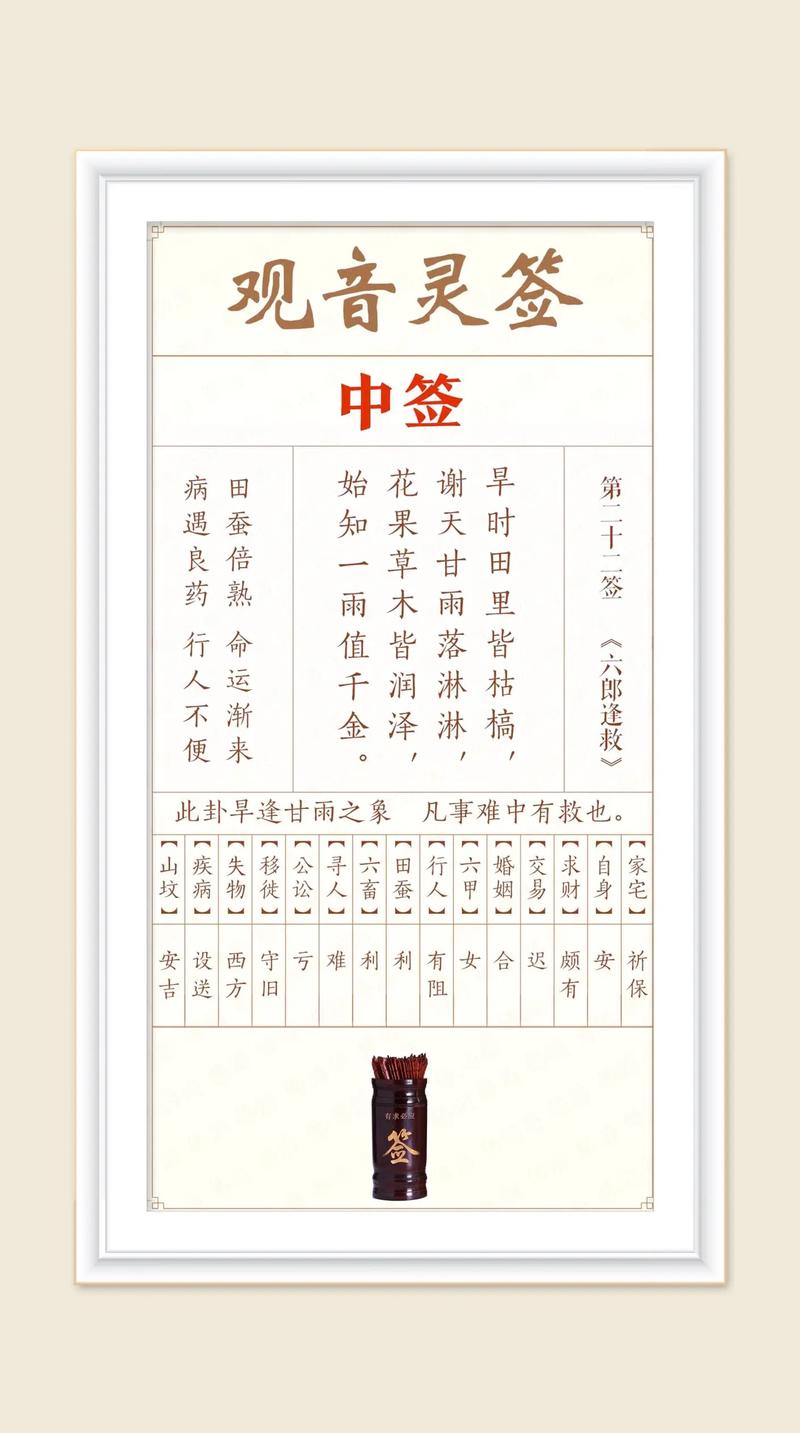 求签算命占卜 黄大仙免费抽签算卦