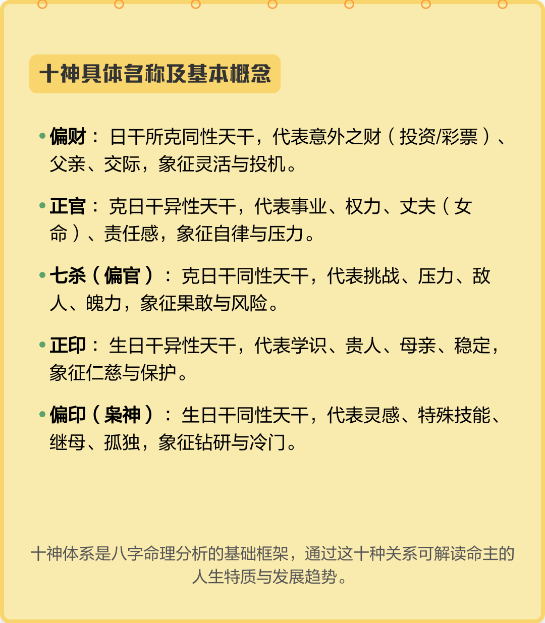 八字命理十神 免费查八字喜用神