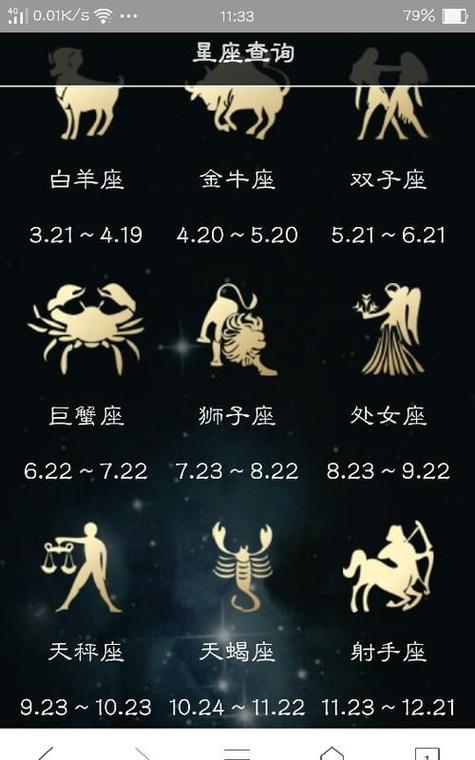 0625是什么星座 十二星座的正确日期农历
