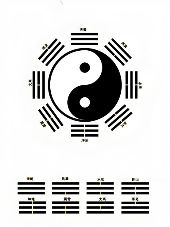 八卦算卦图 正宗标准八卦图 八卦算卦图 正宗标准八卦图