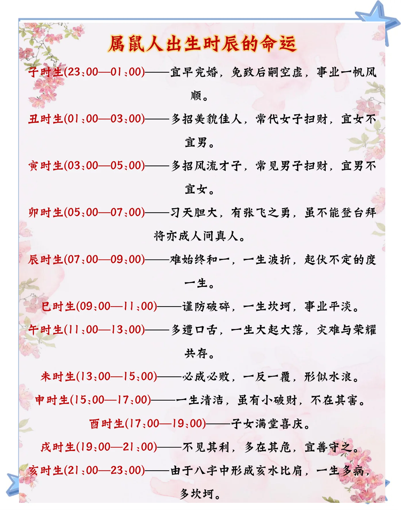 72年鼠命理 72年鼠人未来十年运势