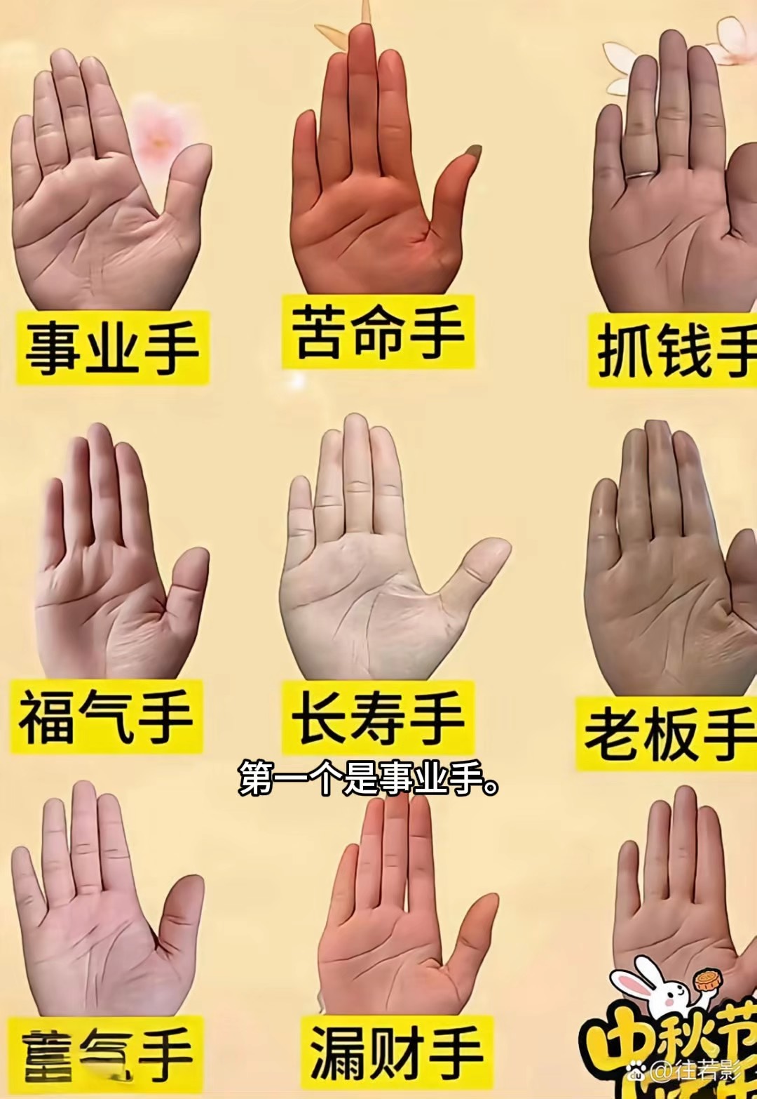 手相算命 手相算命图解大全无名指与感情线中间有十字叉