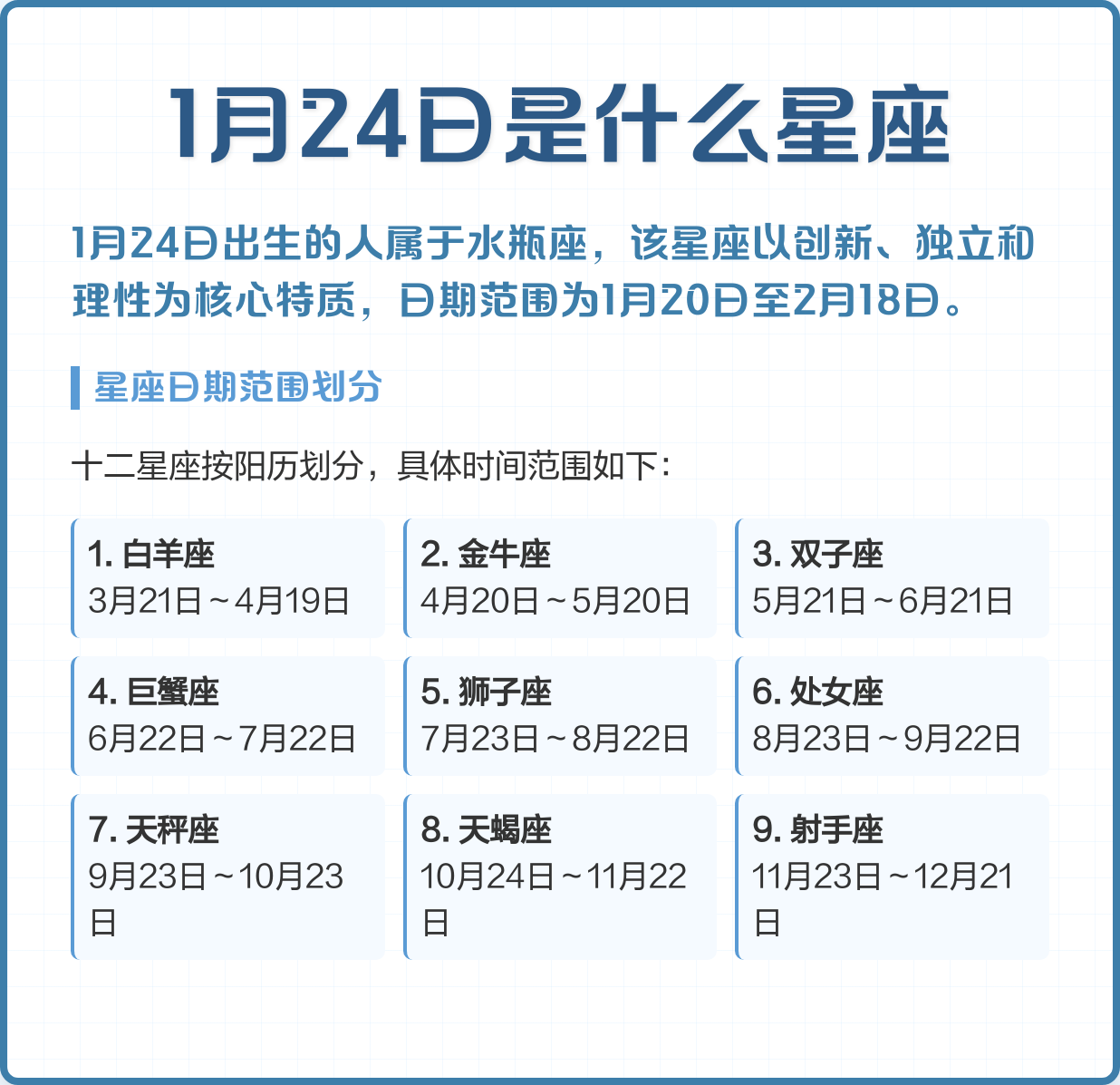 1月6日出生的是什么星座的简单介绍