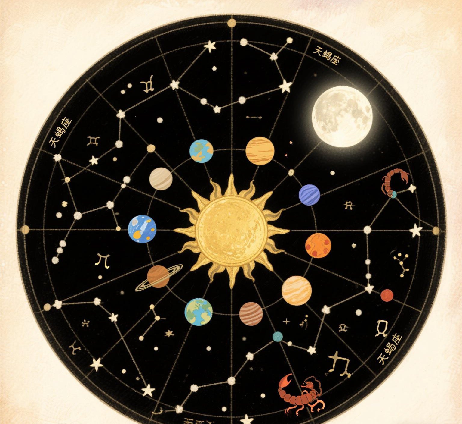 八字命理星盘 八字命理实战案例