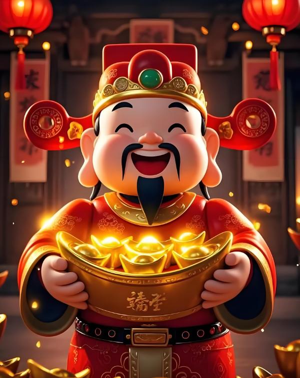 财神算卦 财神爷灵签在线抽签