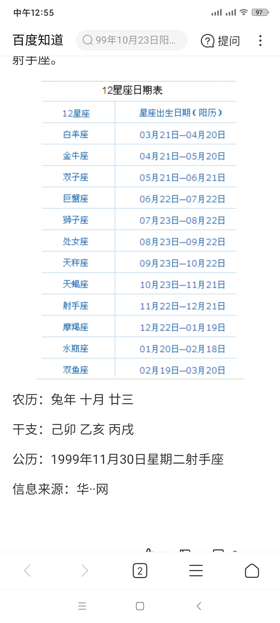 1993年2月3日是什么星座的简单介绍